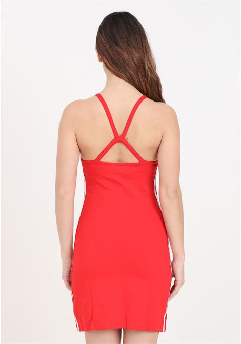 Better scarlet women's short 3-stripes mini dress ADIDAS ORIGINALS | IR8128.